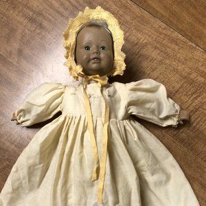 Unique Vintage Collectible Baby Doll Year?? Possibly Partial Hand Crafted?? Ac